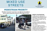 Pedestrian priority / Shared space